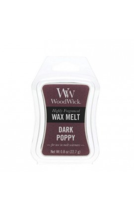 Woodwick Dark Poppy olvasztó wax